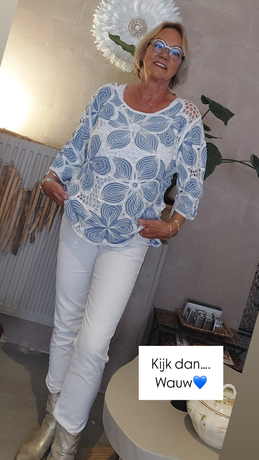 Stoere haak top