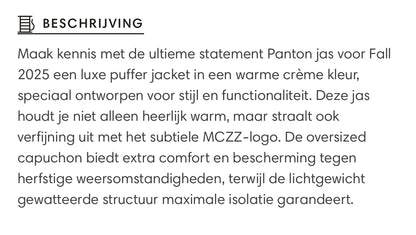 Maicazz Panton jacket
