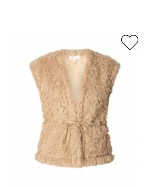 Ivy Beau harig gilet Runa