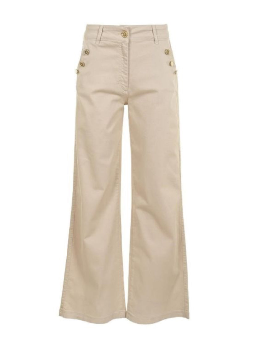 DNMPure wideleg jeans Holly sand