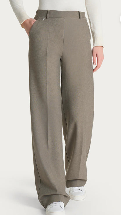 Ragno palazzo broek taupe melee