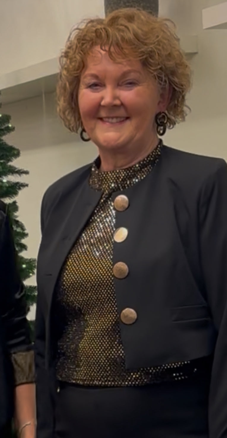 Morgan pailetten top