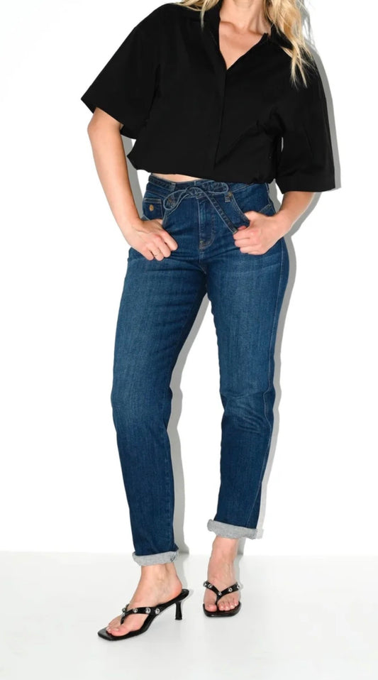 Dnmpure jeans Diaz l 30 dark blue