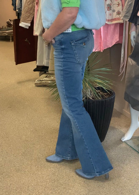 Dnmpure jeans Flyn flap