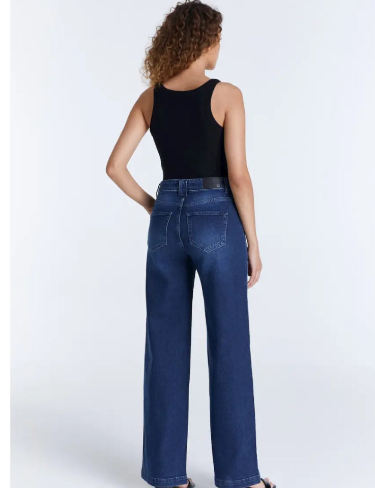 COJ wide leg dark blue l30