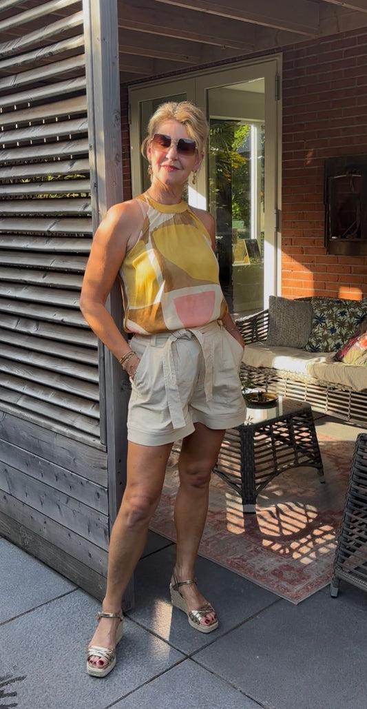 Maicazz/Zizo short / korte broek / Bermuda Tova light sand
