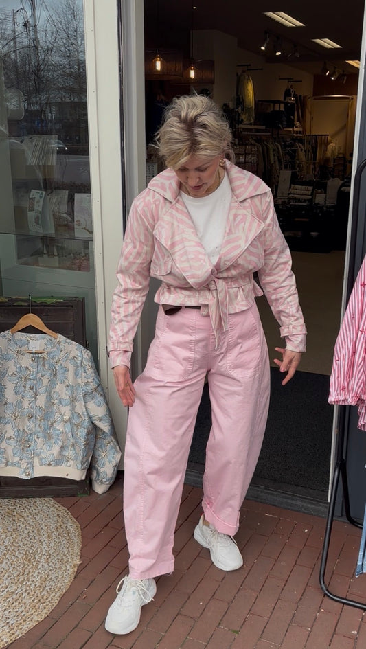 Balloon broek / barrel rose
