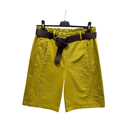 Bermuda incl riem katoen