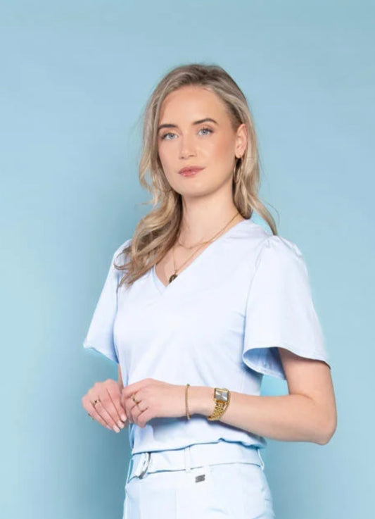 TQAmsterdam Relinde top babyblauw