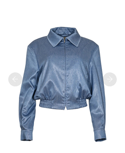 Maicazz jacket Soelle blue dog