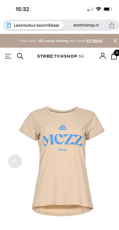 Maicazz t shirt zomaar sand