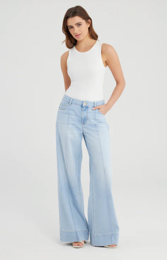 COJ Layla wide leg light blue l30