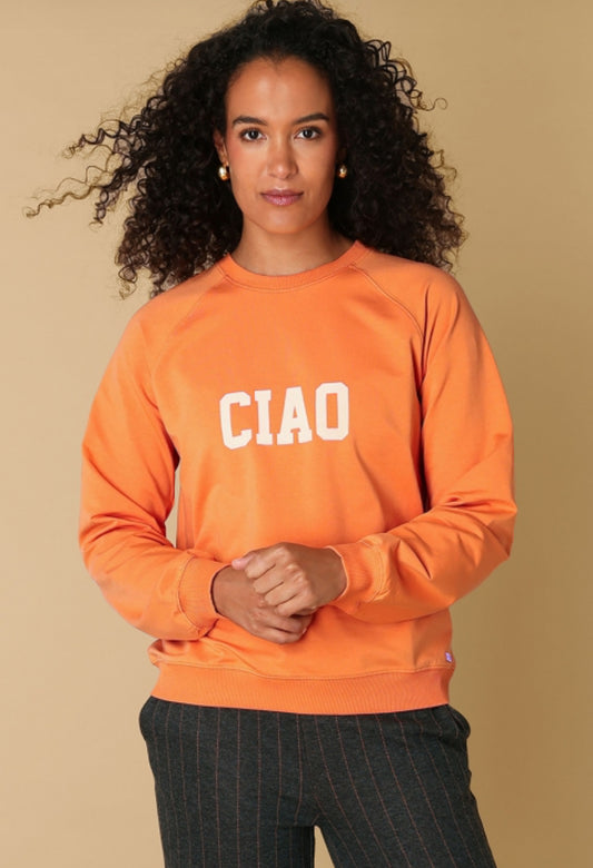Ivy Beau sweater ciao oranje