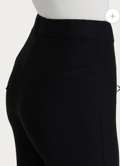 Ragno flared broek black