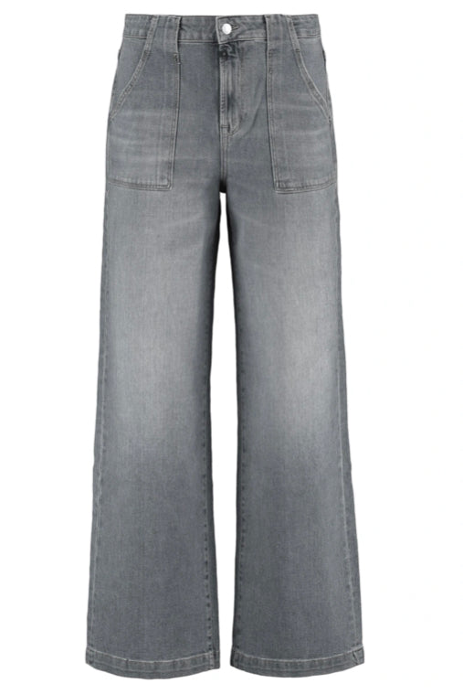 COJ wide leg jeans Lulu grey