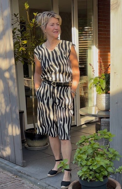 Micha top urban print