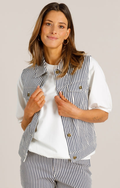 Ivy Beau mouwloos gilet Vaneeza