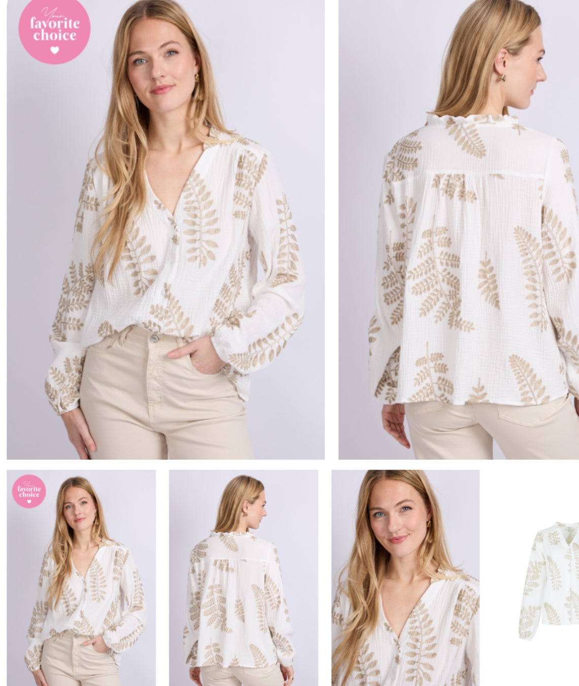 Cs the label Lize blouse