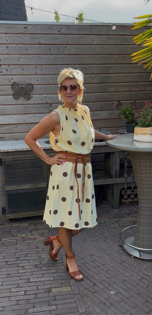 Marta zomer jurk stip