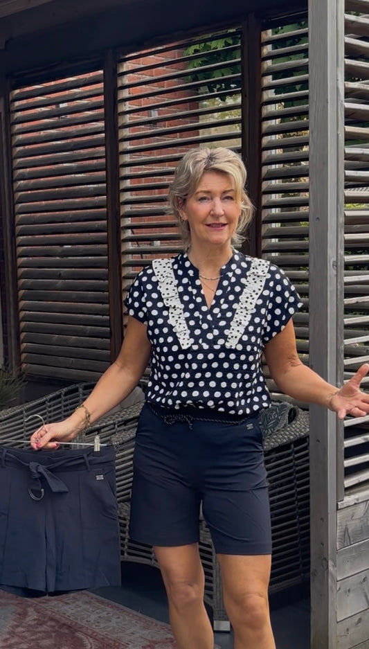 Micha blouse stip