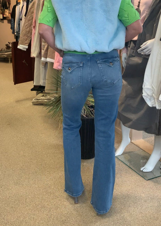 Dnmpure jeans Flyn flap