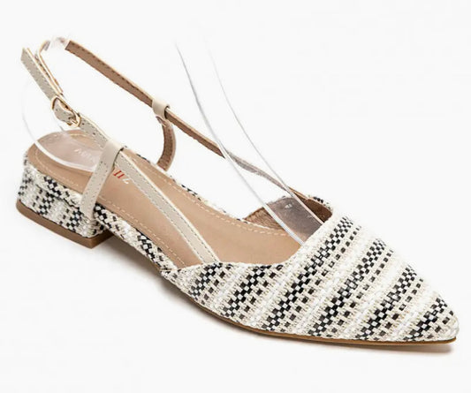 Sling back multi color