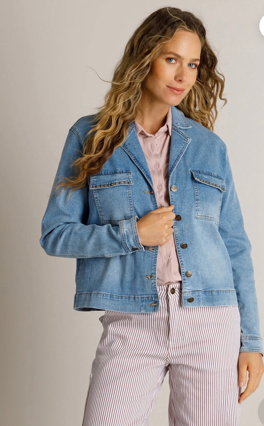 Ivy Beau jeans jas Dinthe