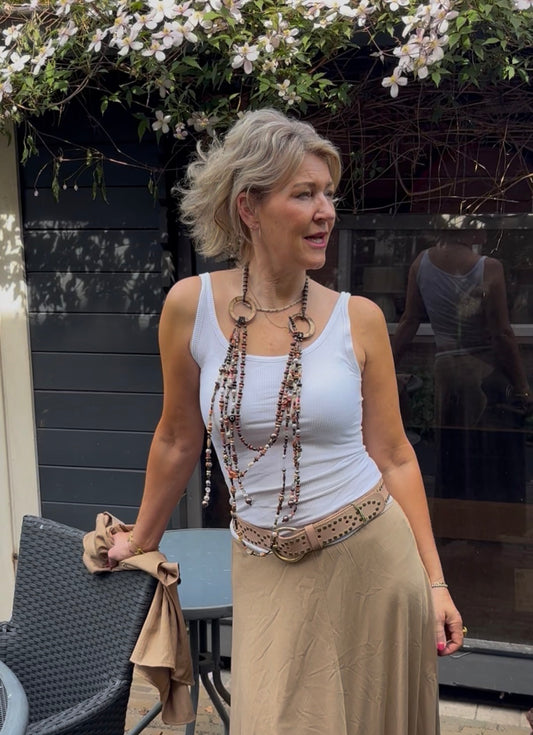 OROBLU perfect line rib tank top