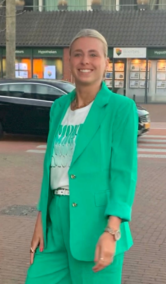 Morgan blazer groen