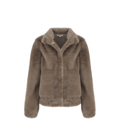 Cs the label bont jas taupe