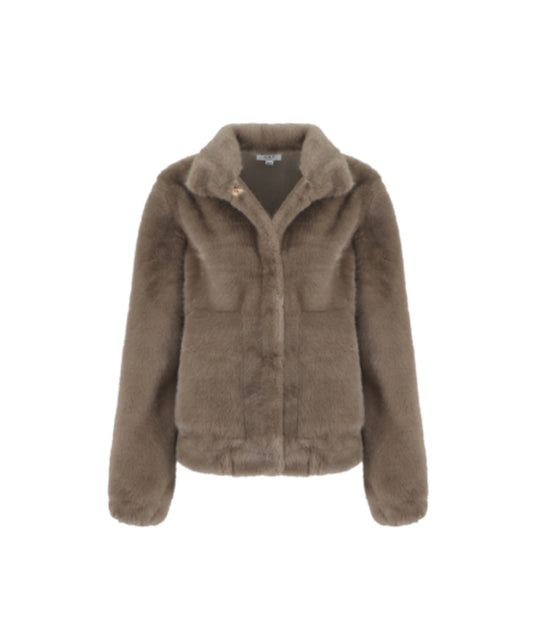 Cs the label bont jas taupe