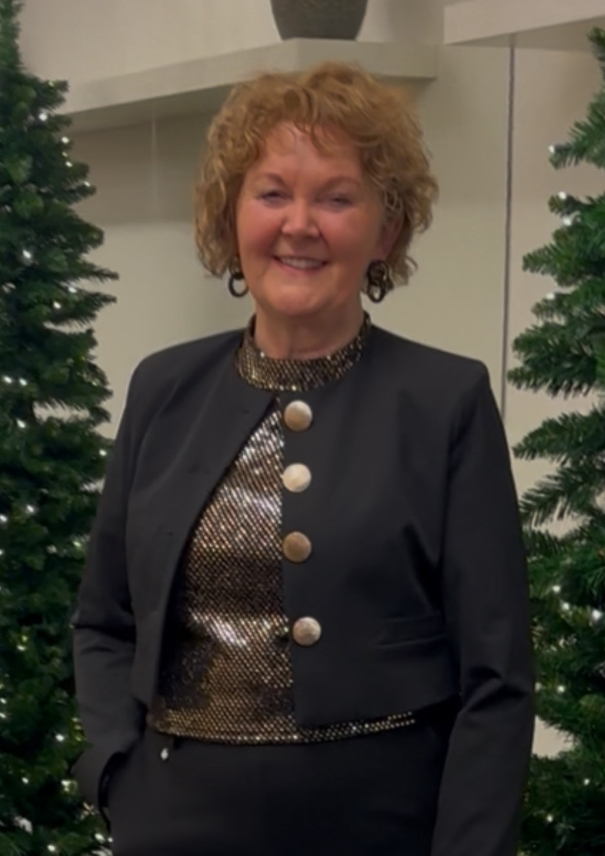 Morgan jasje met gouden knopen