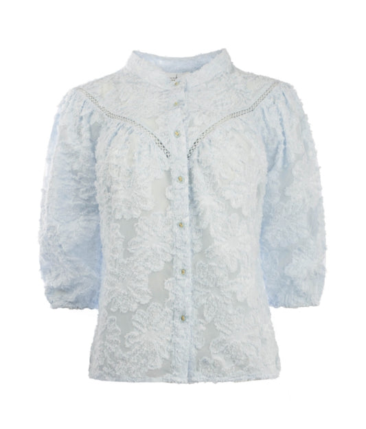 Icnk blouse lichtblauw