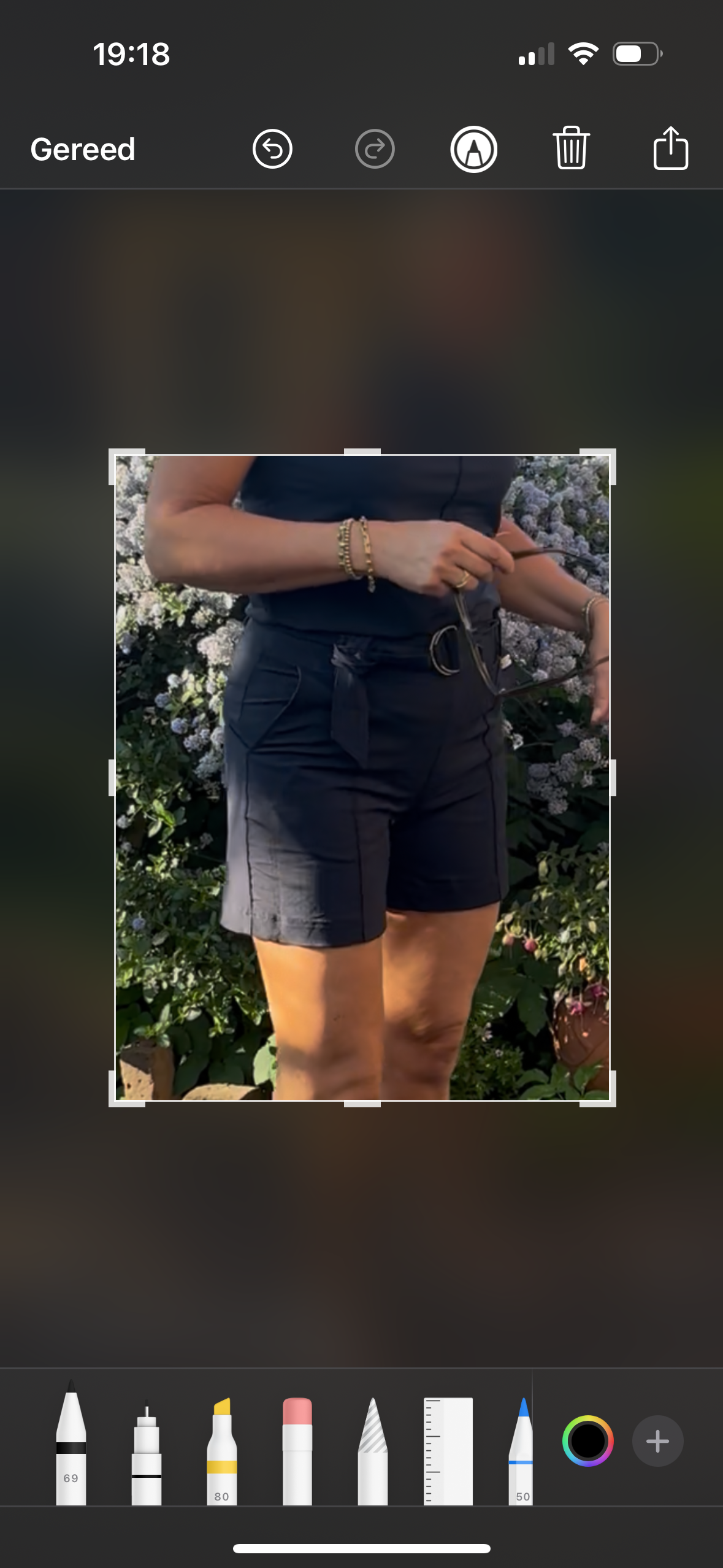 TQAmsterdam korte broek Roos travel navy