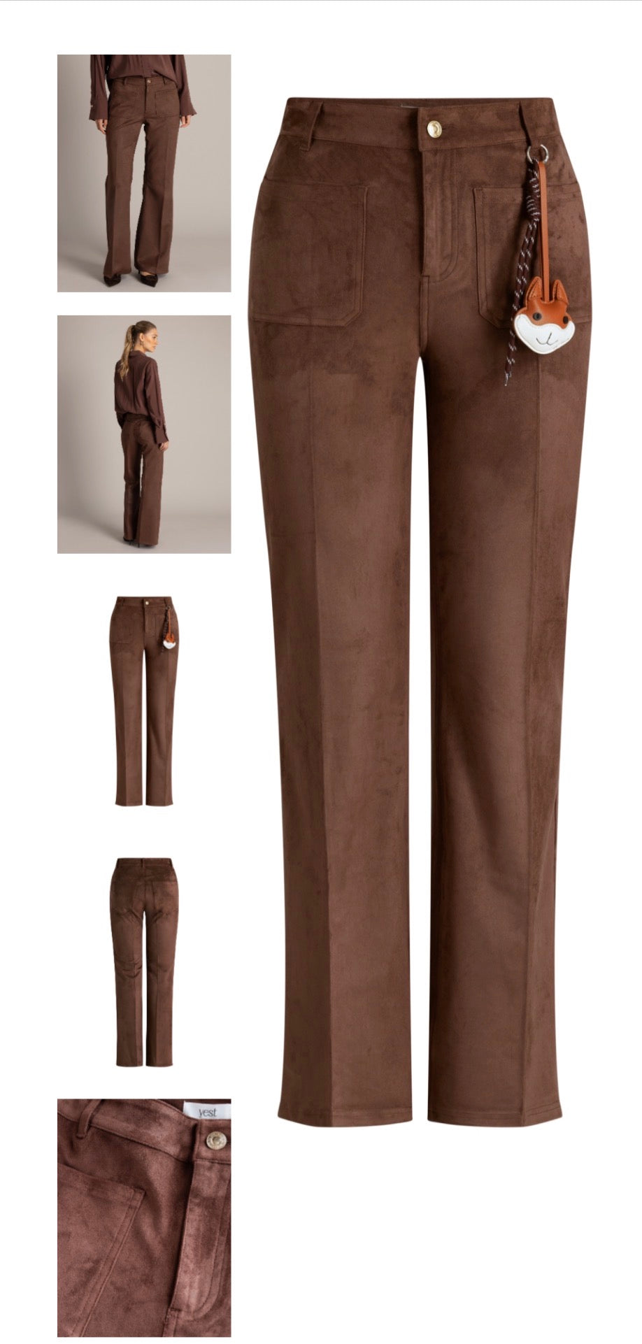Yest broek Ulis bruin