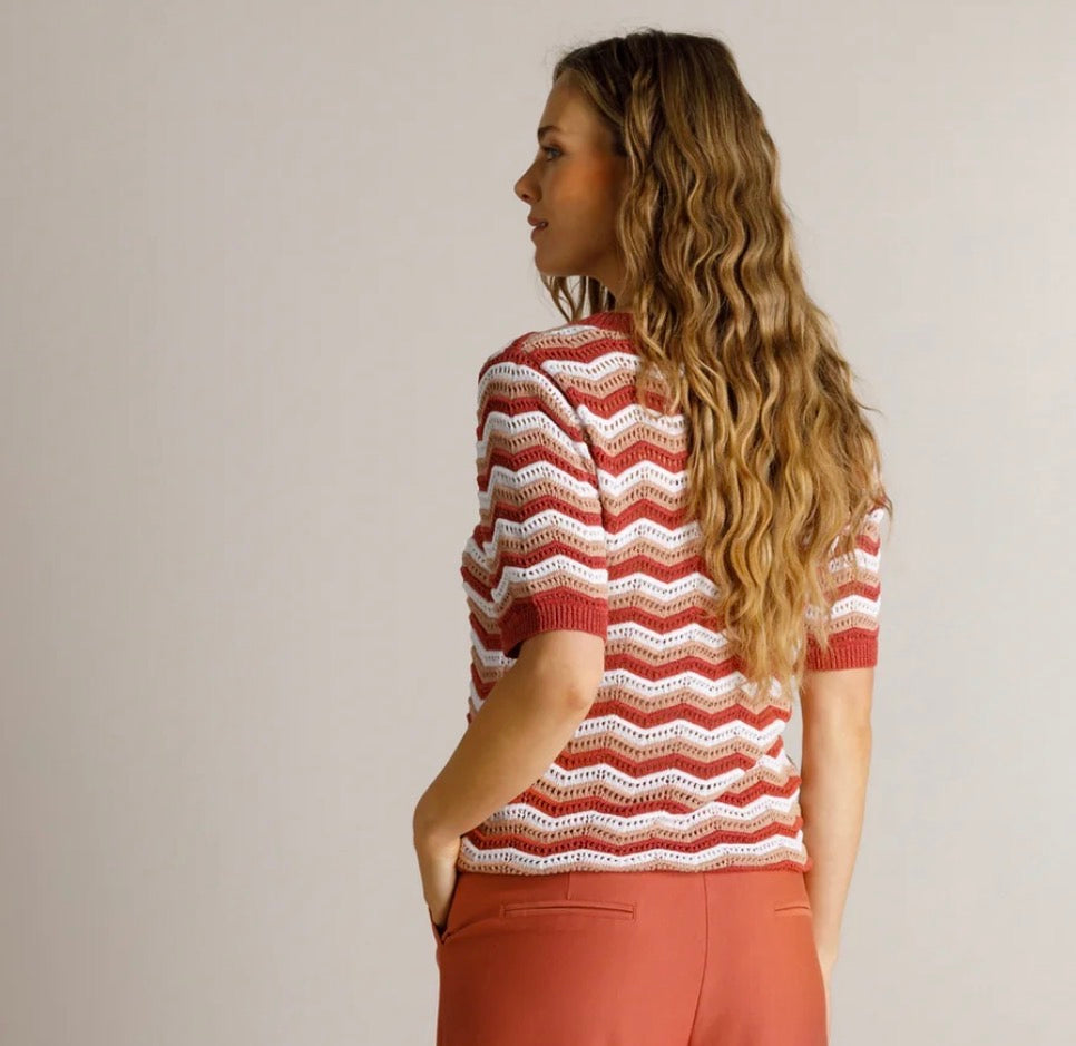 Ivy Beau brei top Djuna