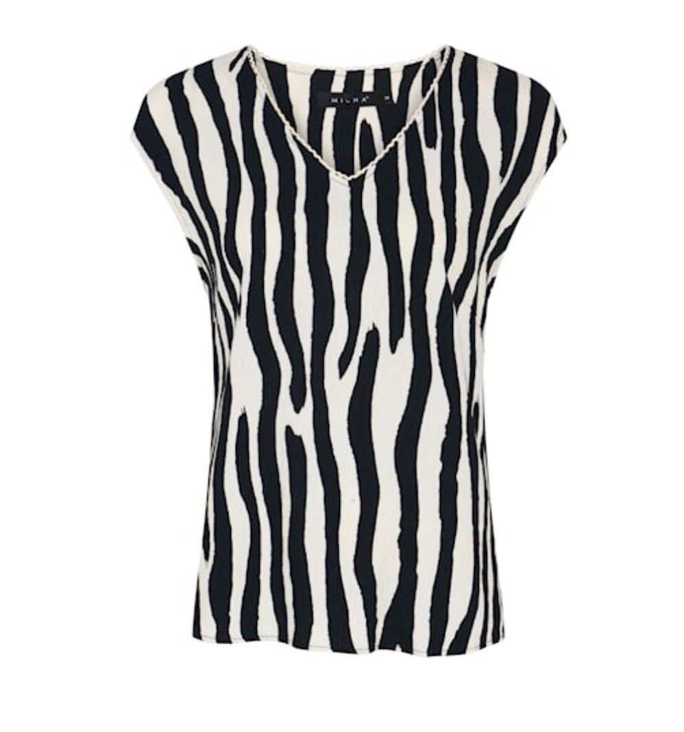 Micha top urban print