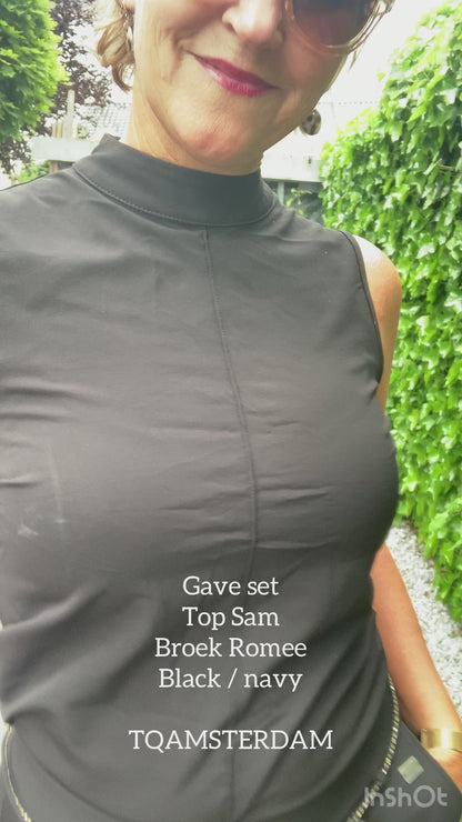 TQAMSTERDAM top Sam zwart